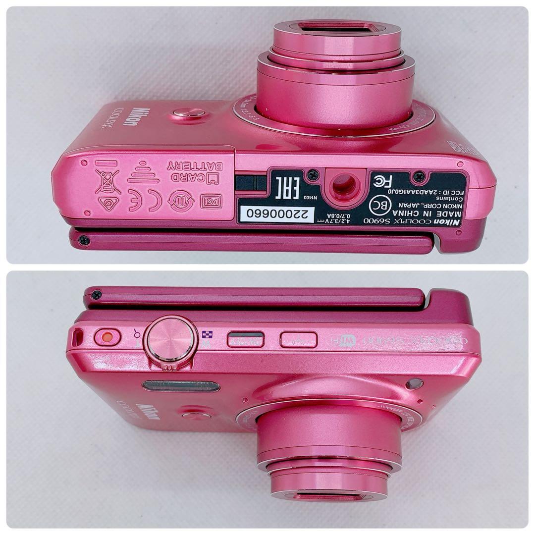 Nikon デジタルカメラ COOLPIX S6900 ニコン　ピンク　デジカメ