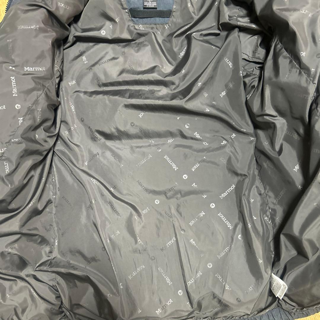 マーモット ダウンジャケット ネイビー700fillパワーダウン　レディース