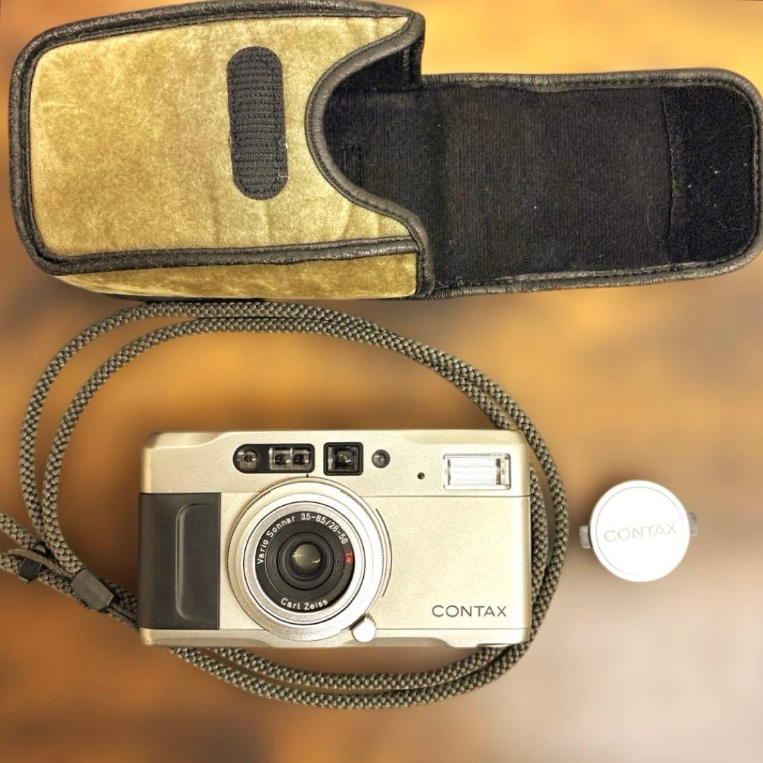 CONTAX tvs フィルムカメラ　ジャンク