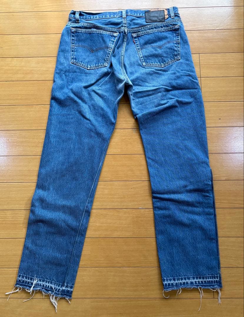 greatLAnd GRUNGEMAN DENIM PANT グランジマン XL