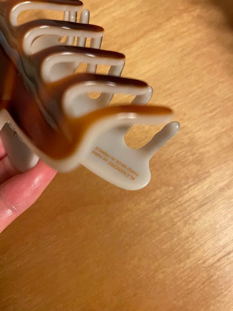 ALEXANDRE DE PARIS リズレ ヘアクリップ　Mサイズ