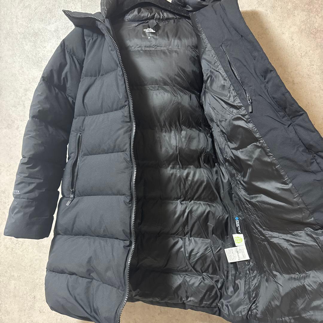 【最安値！早い者勝ち】 ノースフェイス ウィンドストッパーダウンシェルコート 黒