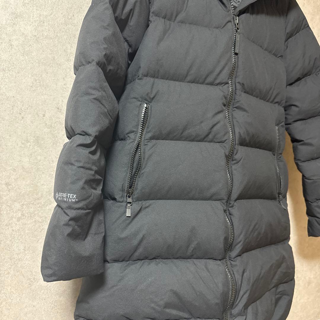 【最安値！早い者勝ち】 ノースフェイス ウィンドストッパーダウンシェルコート 黒