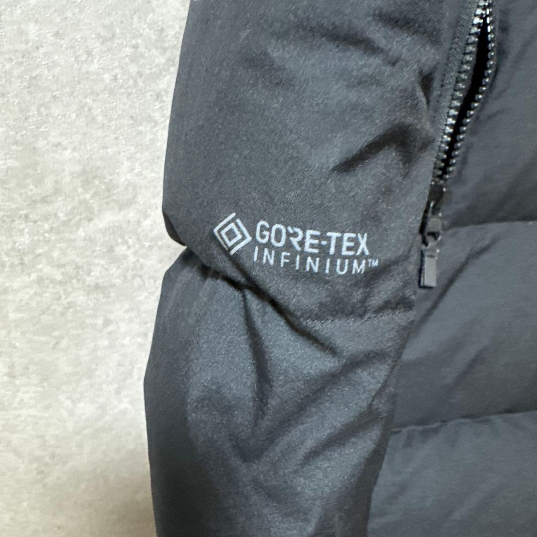 【最安値！早い者勝ち】 ノースフェイス ウィンドストッパーダウンシェルコート 黒