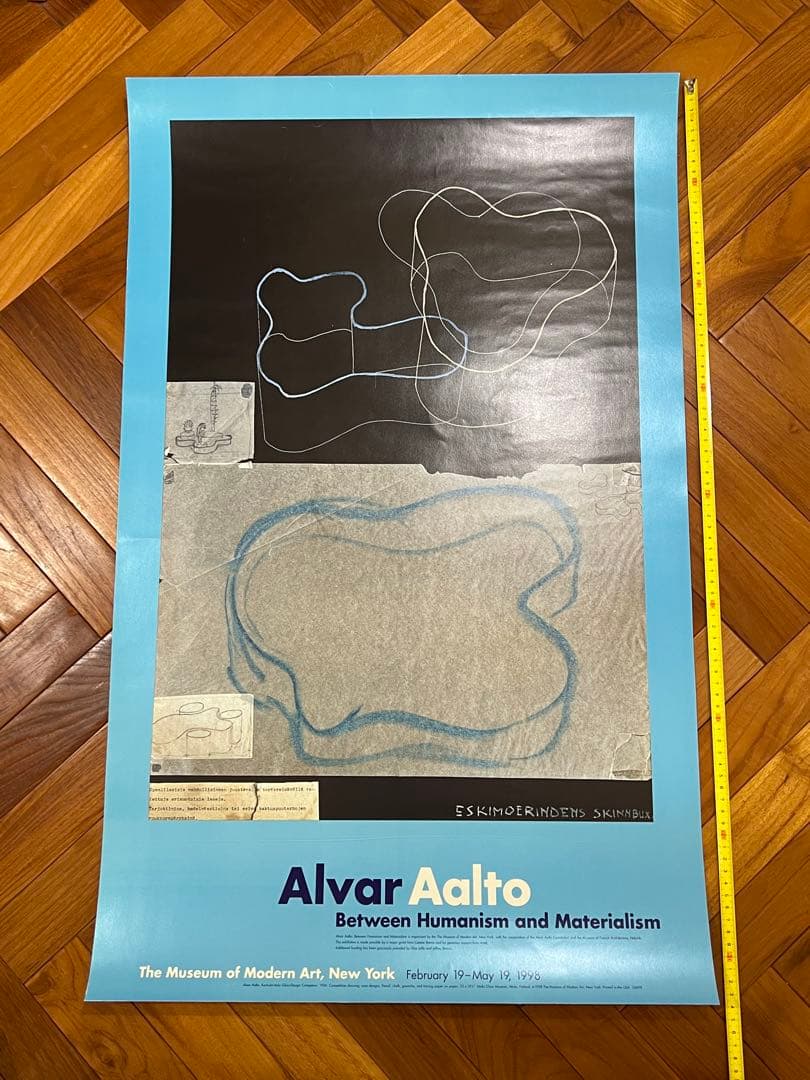 Alvar Aalto展ポスター　MOMA