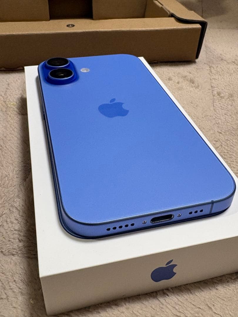Apple iPhone 16 ウルトラマリン 128GB SIM フリ－
