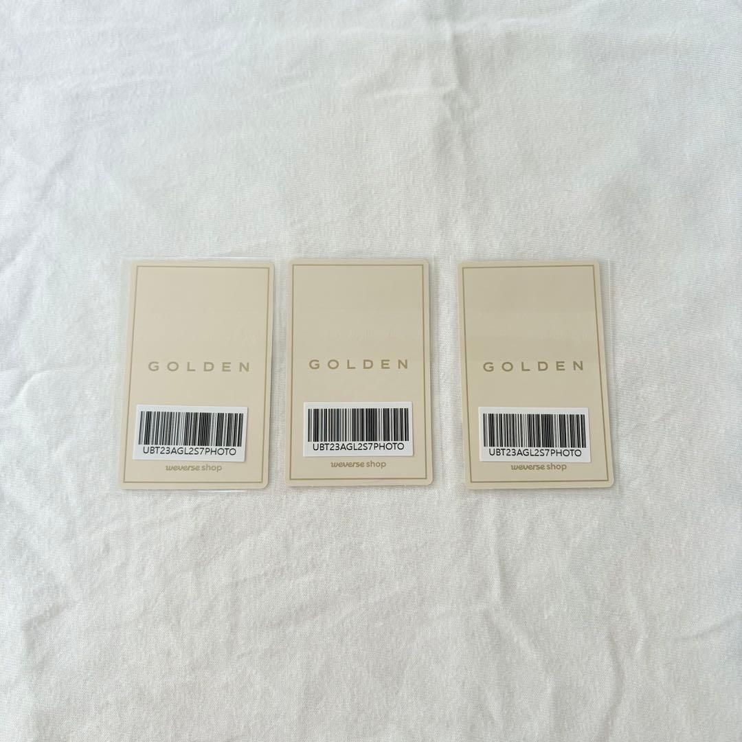 bts golden ジョングク トレカ weverse コンプ