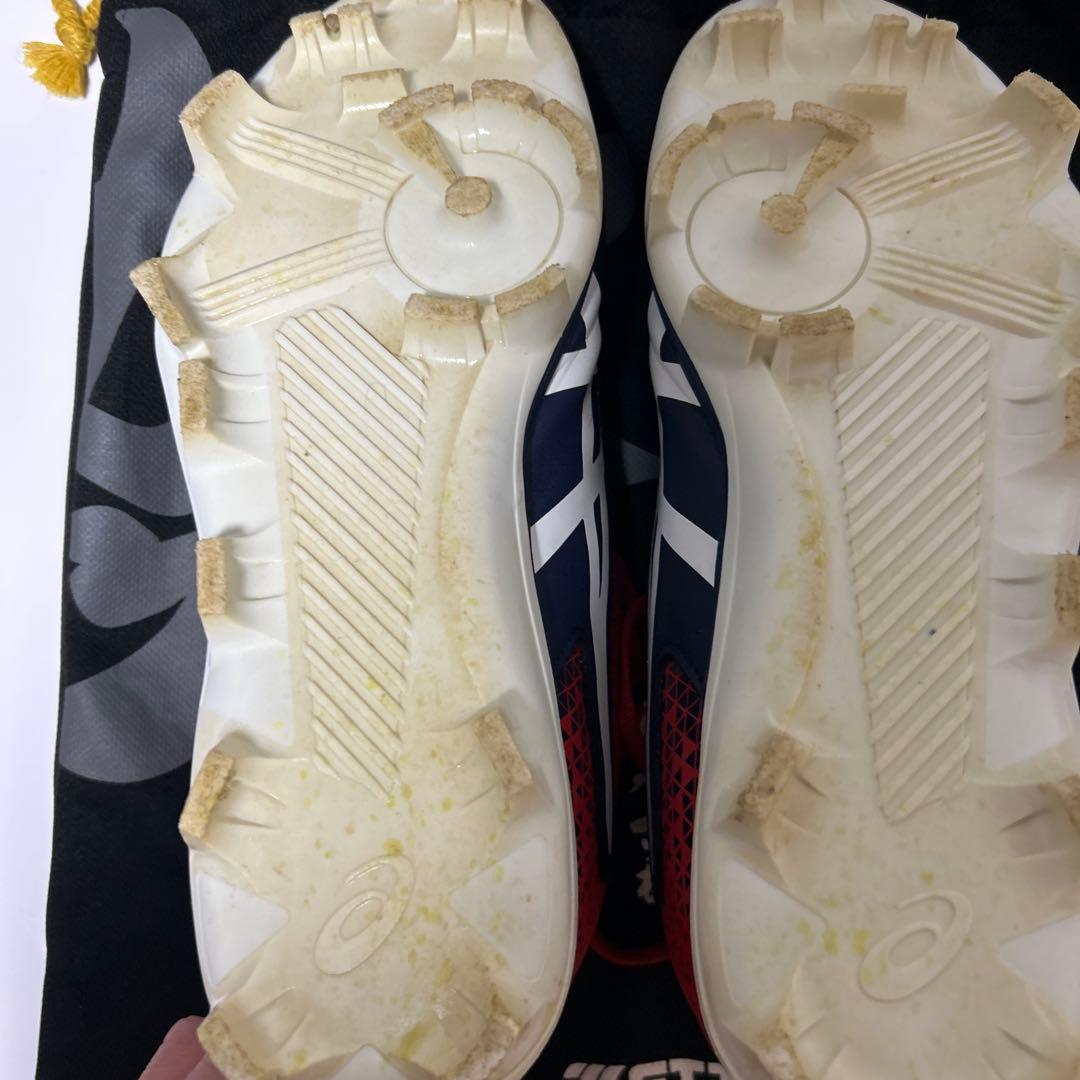 野球 asics GOLDSTAGE ポイントスパイク 鈴木誠也モデル