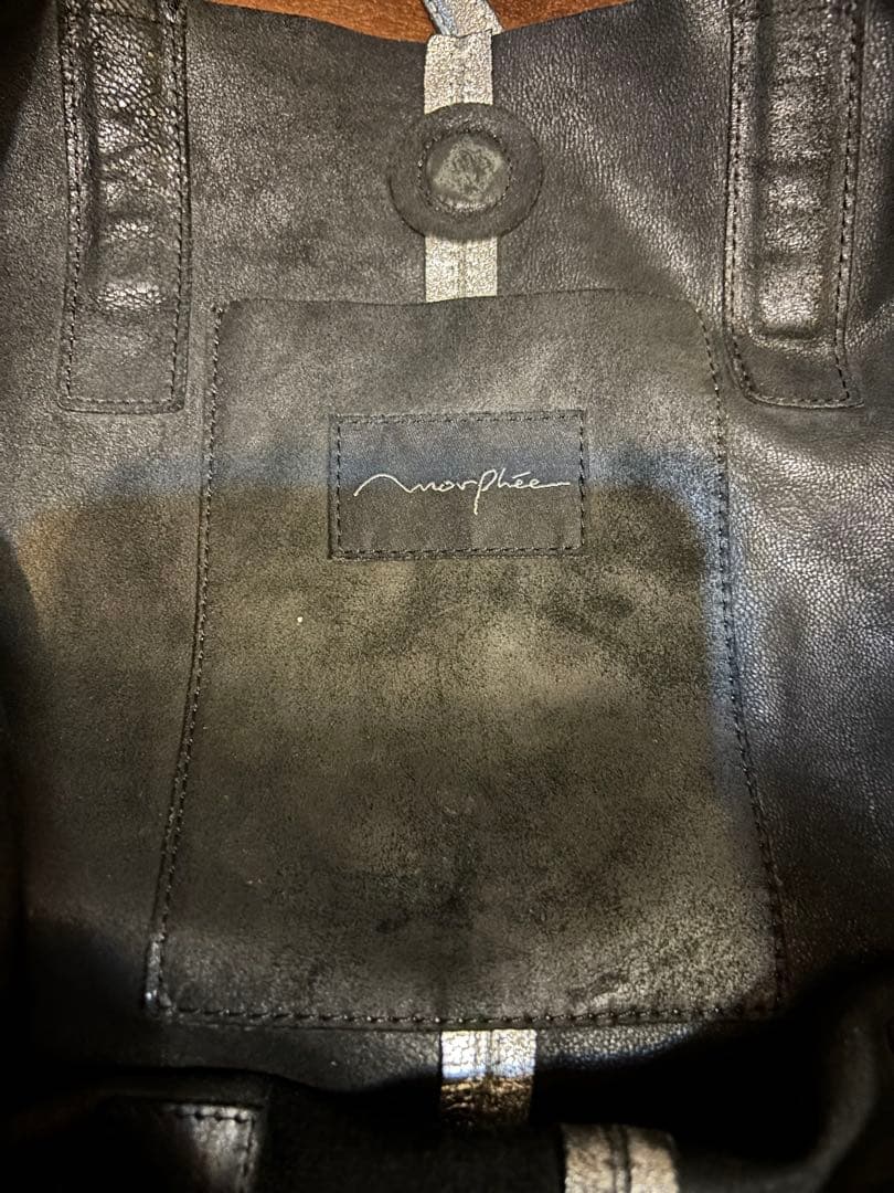 Morphee 3way large tote シルバー モルフェ トートバッグ
