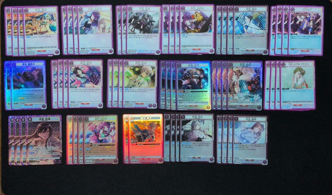 ユニオンアリーナ　紫アンティーカ　デッキ　パーツ