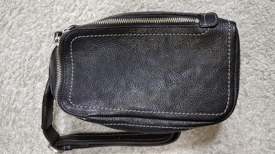 土屋鞄ボディバッグ 限定ブラック