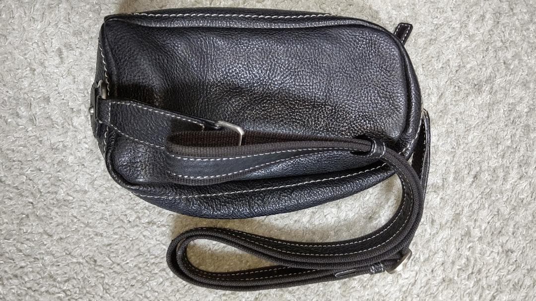 土屋鞄ボディバッグ 限定ブラック