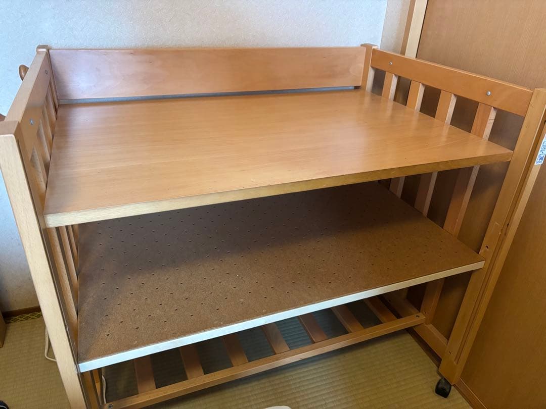 日本製 5wayベビーベッド　ミニベッド＆デスク