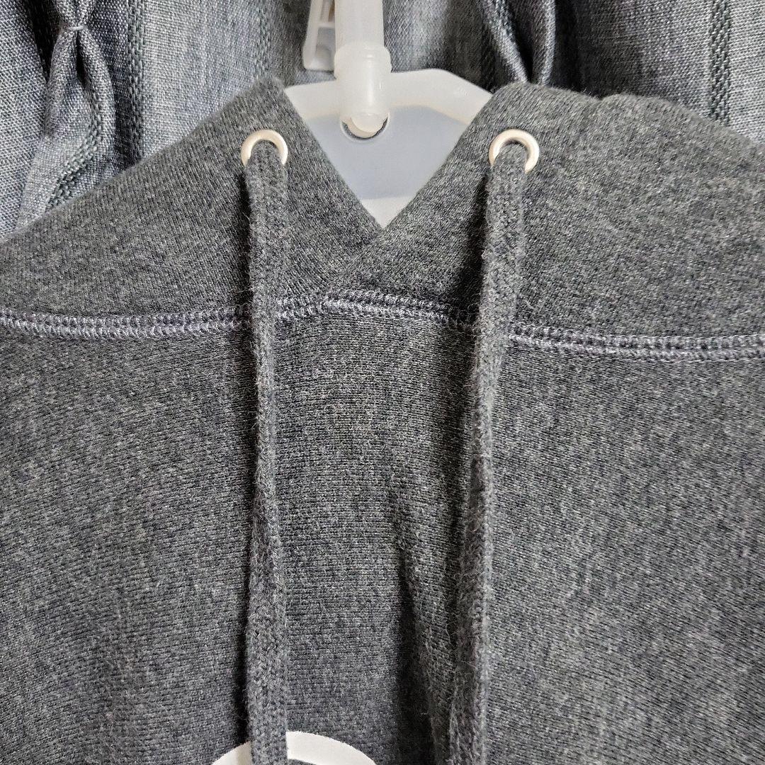 NOAH スカルプリント パーカー グレー