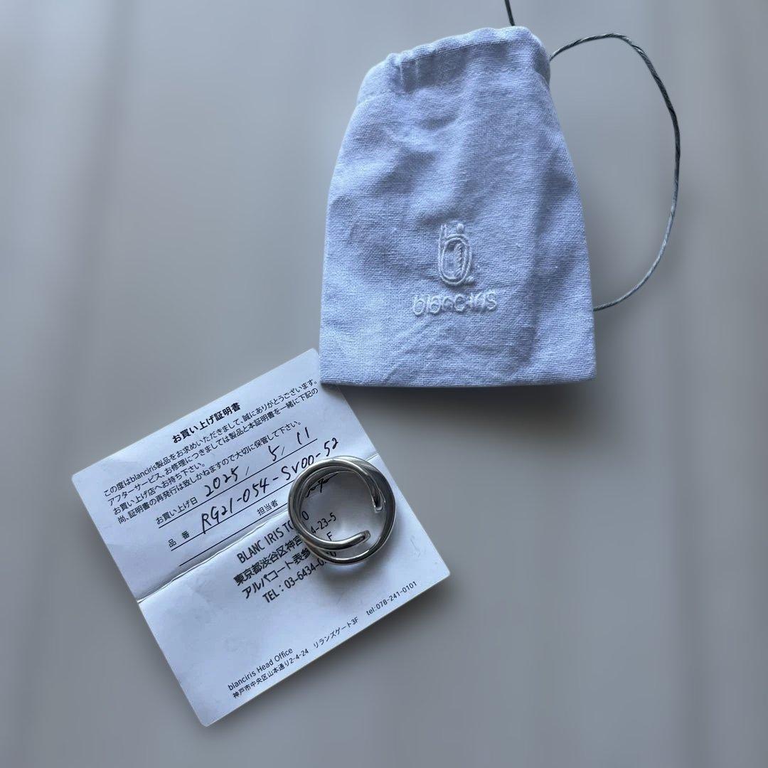最終値下2025/5購入blanciris ブランイリス Silver Ring