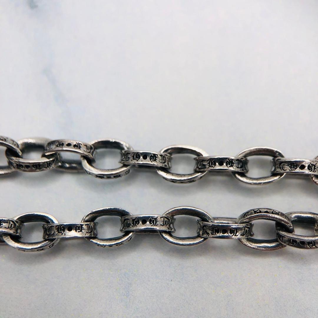 シルバー925 ネックレス　ペーパーチェーン　50cm 新品　5-4　8957