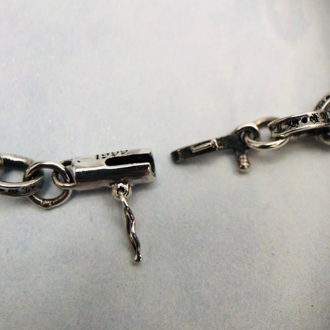 シルバー925 ネックレス　ペーパーチェーン　50cm 新品　5-4　8957