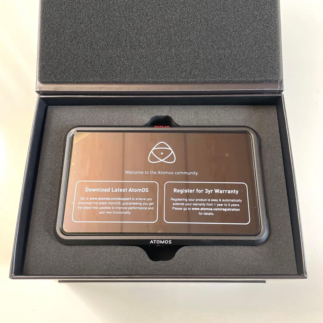 【新品未使用】ATOMOS NINJA V ＋ 専用HDMIケーブル付
