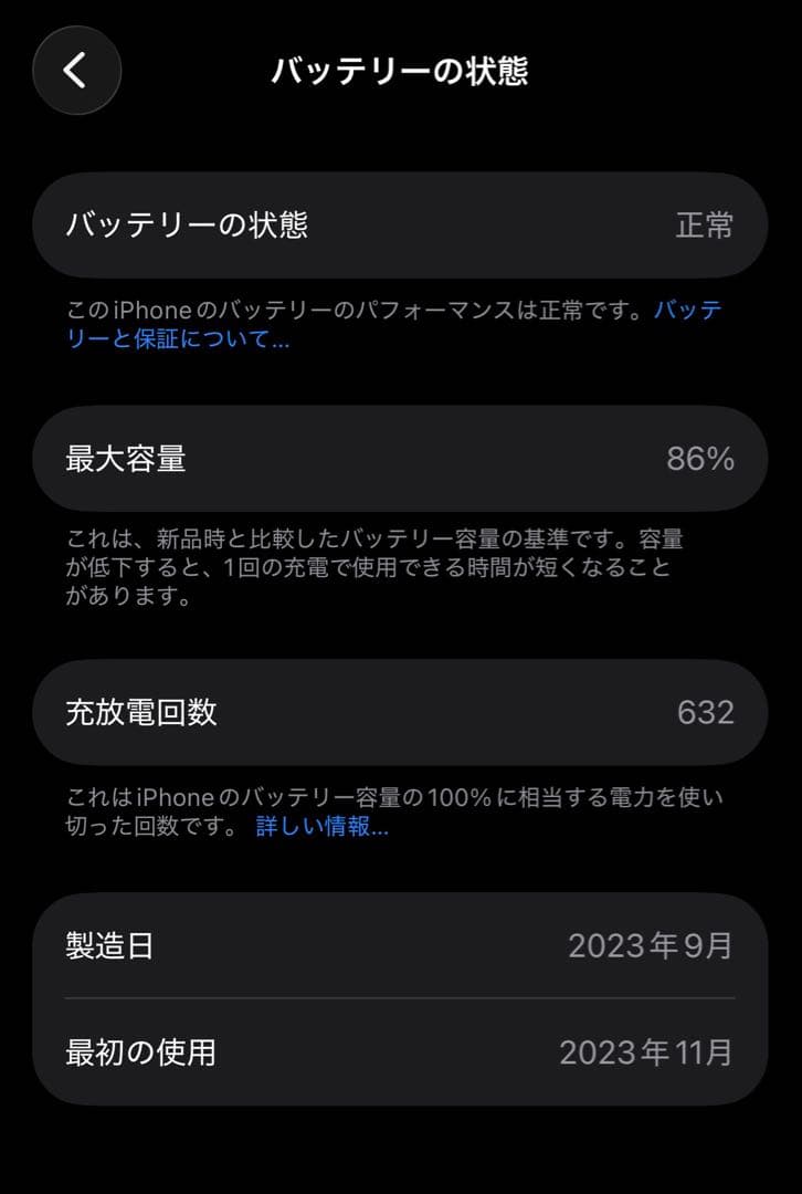 Apple iPhone15Pro 128GB スペースブラック