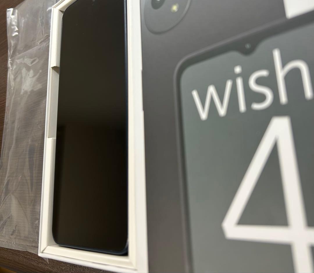 AQUOS wish 4 ブラック 本体 simフリー