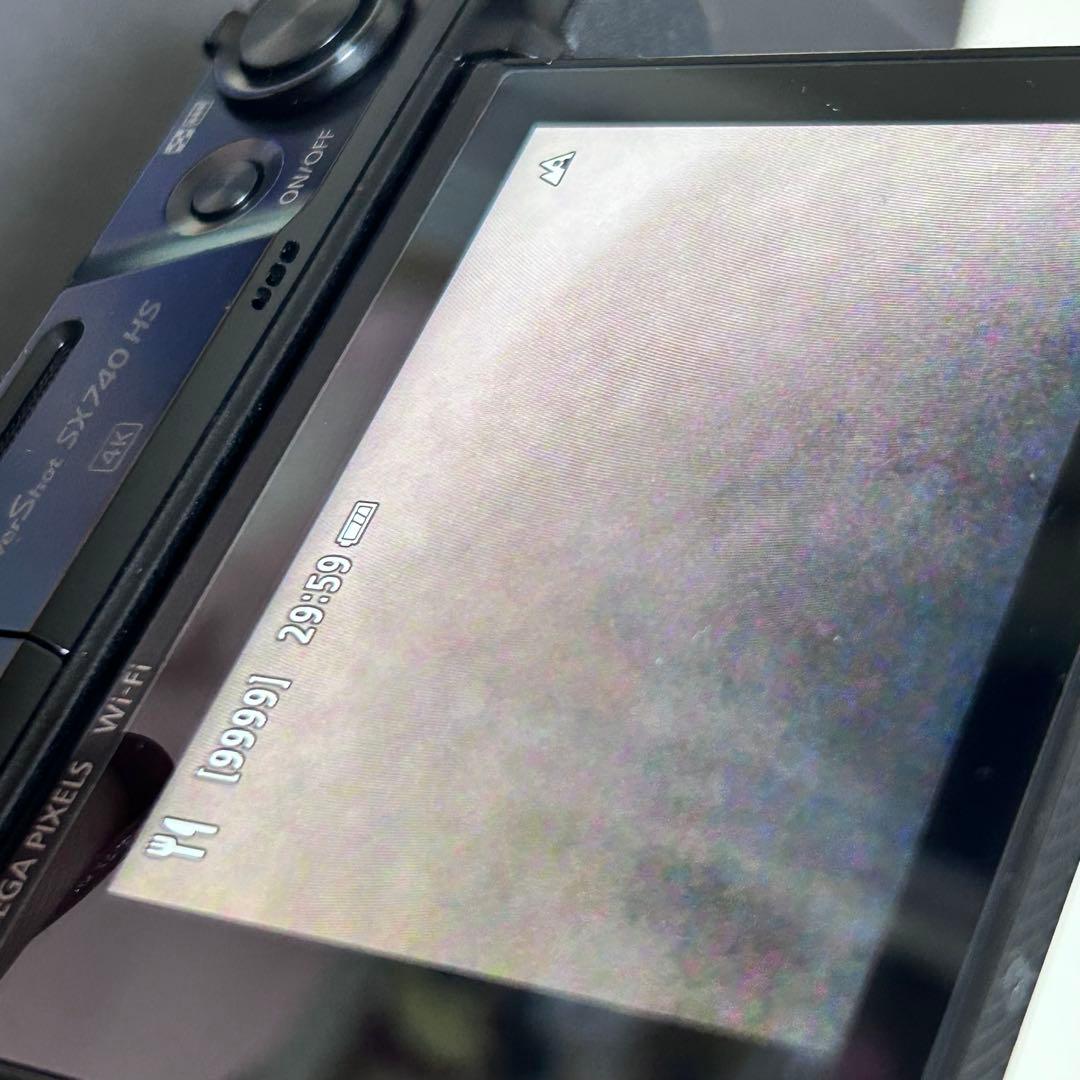 Canon PowerShot SX740 HS ブラック　コンパクトデジカメ