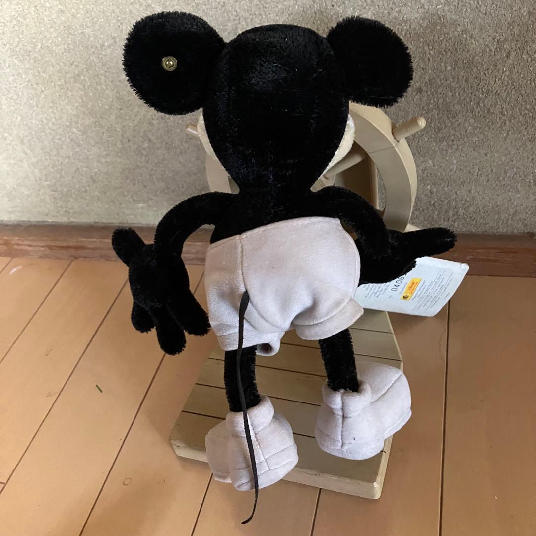 希少 シュタイフ 蒸気船ウィリー ミッキーマウス 世界限定 10000体