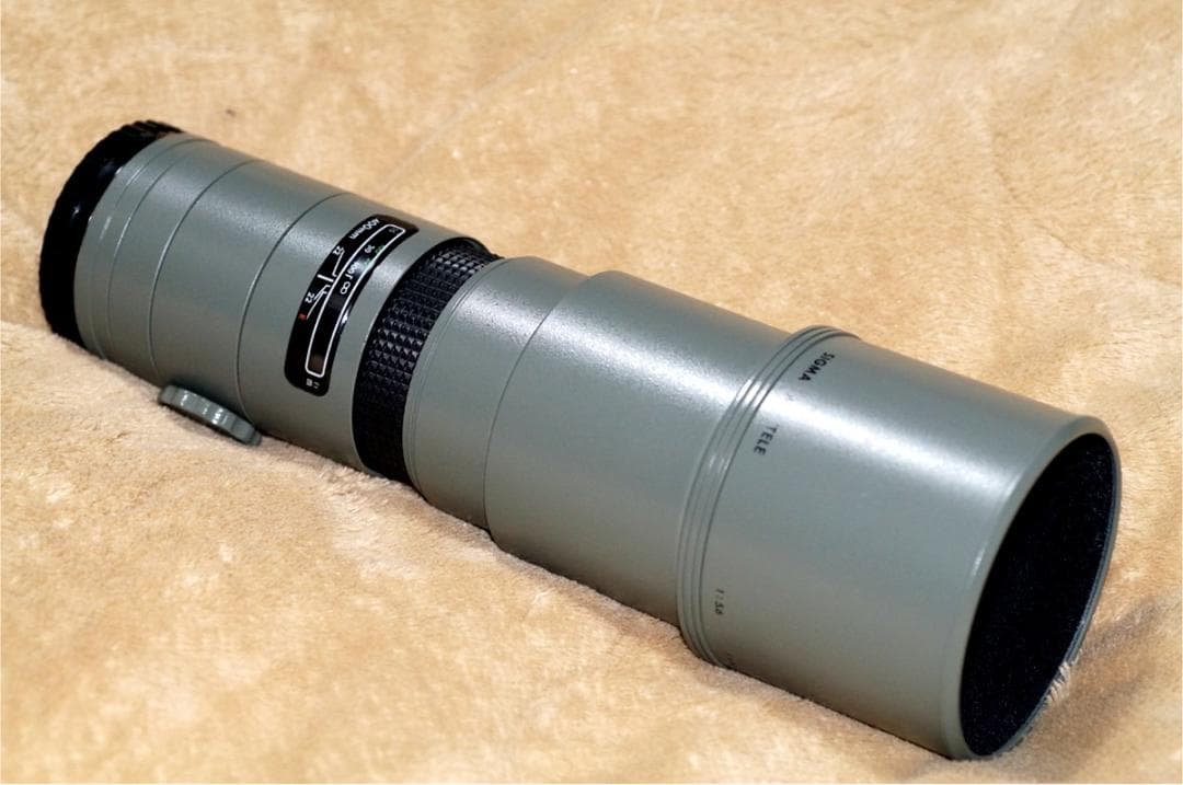 極美品　シグマ製　ＡＦ　400mm　F5.6　ソニー　ミノルタ　Ａマウント　望遠