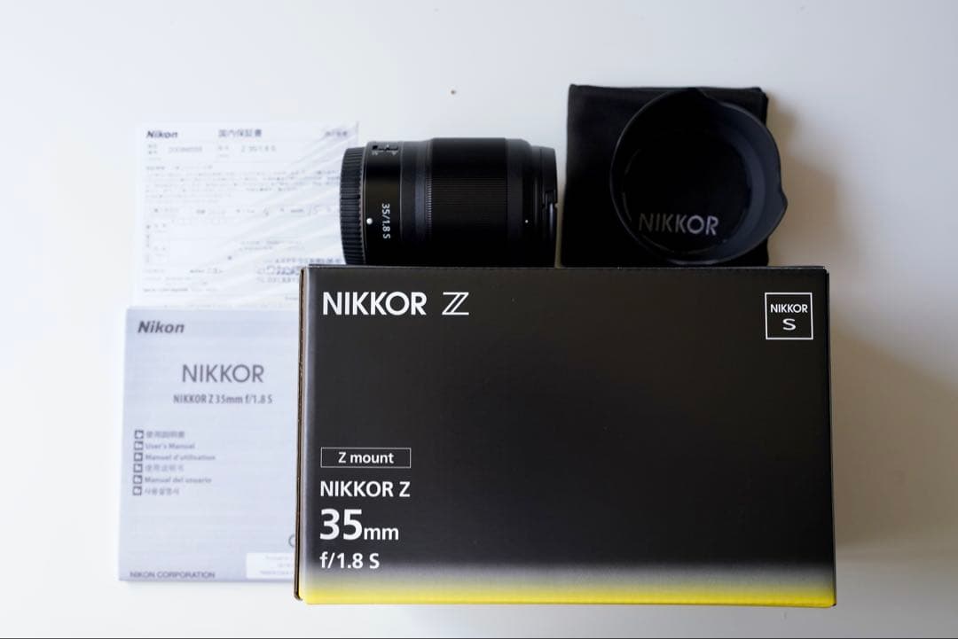 【美品】ニコンZ35 f1.8 S Zマウント