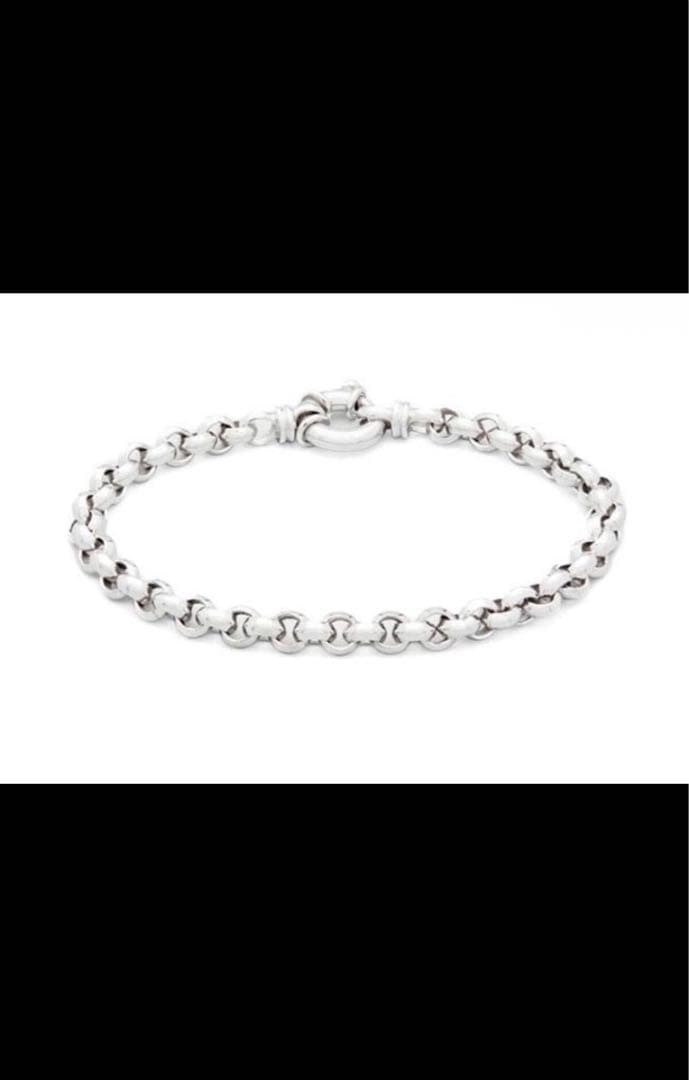 TOMWOOD Thick Rolo Bracelet 7.0インチ