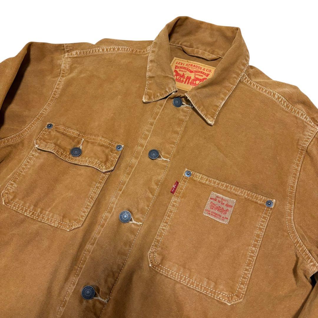 リーバイス サンライズ トラッカージャケット ダック Levi's ブラウン