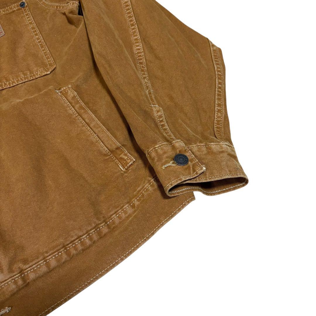 リーバイス サンライズ トラッカージャケット ダック Levi's ブラウン