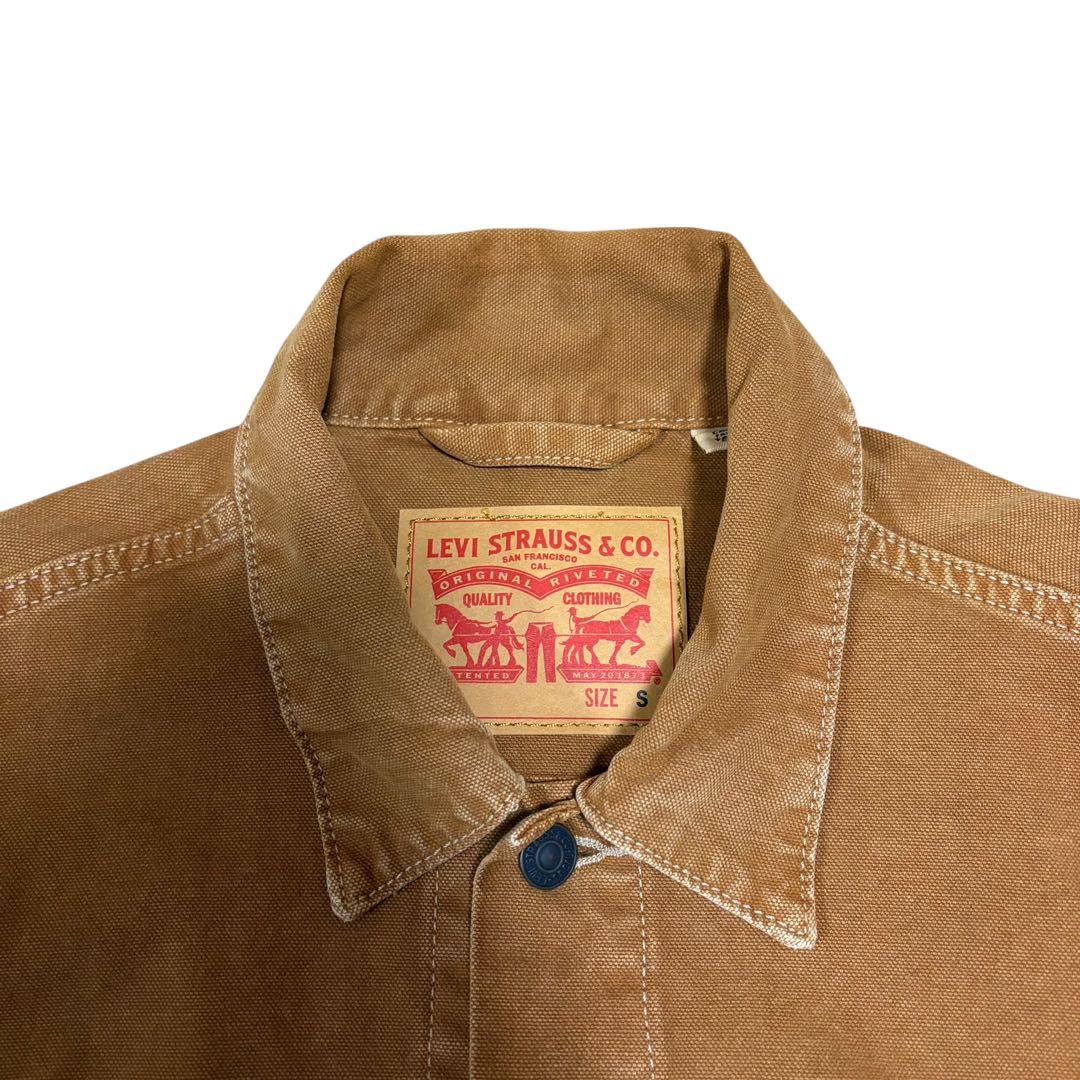 リーバイス サンライズ トラッカージャケット ダック Levi's ブラウン