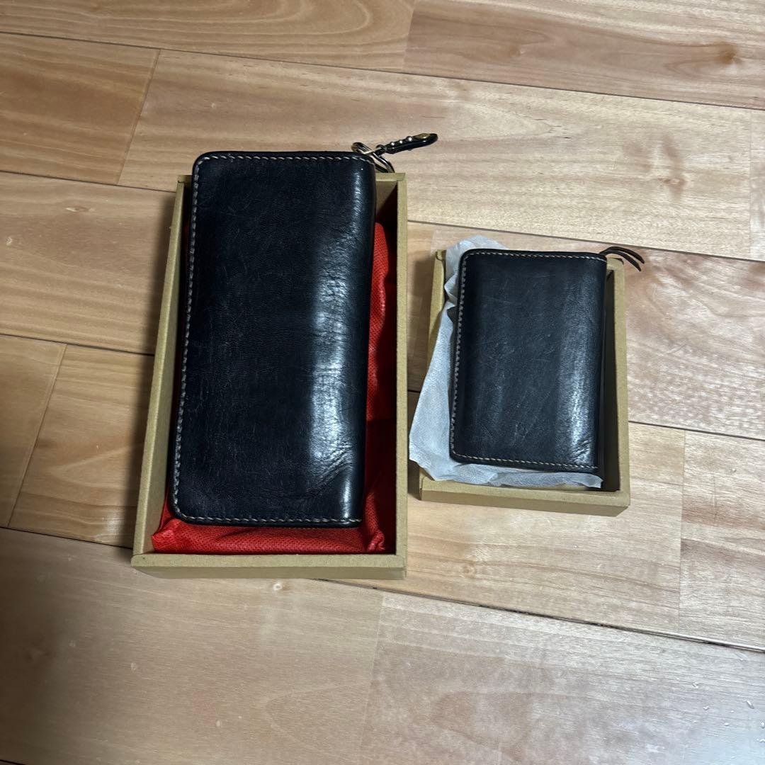 フラットヘッドホースハイドフラグメントケース＋マルチケースセット