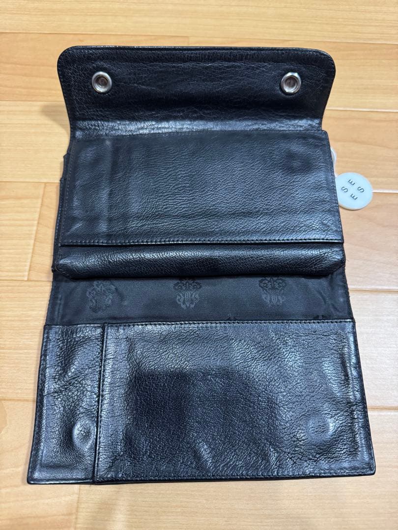 CHROME HEARTSクロムハーツウェーブクロスボタン WAVE ウォレット