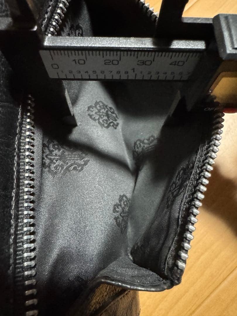 CHROME HEARTSクロムハーツウェーブクロスボタン WAVE ウォレット