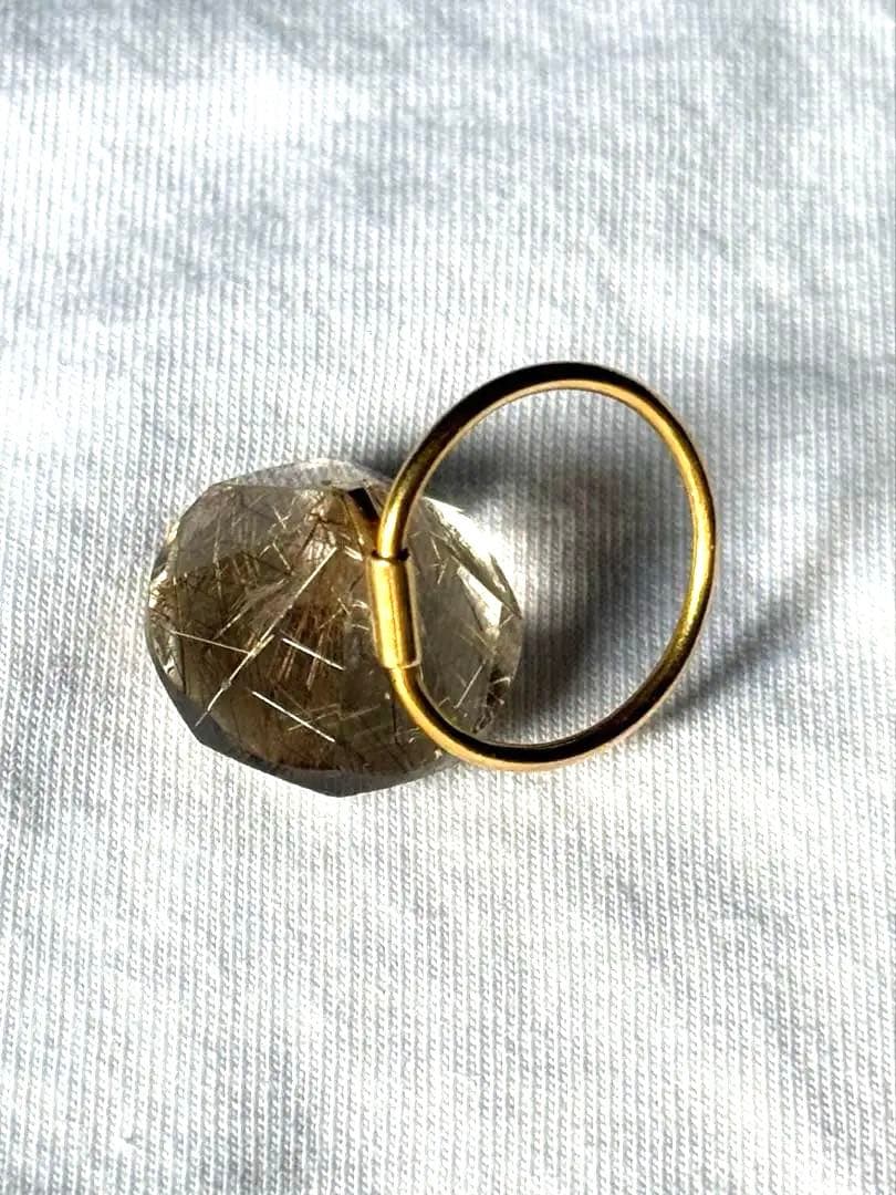 週末セール！2万円引！Etsuko Sonobe エツコソノベ　ルチルクォーツ