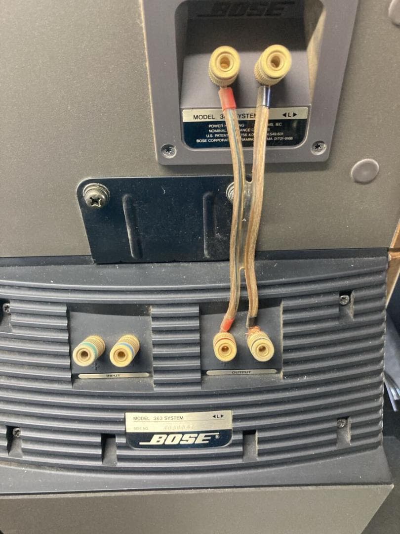 BOSE ボーズ ペア スピーカー 363SYSTEM ジャンク