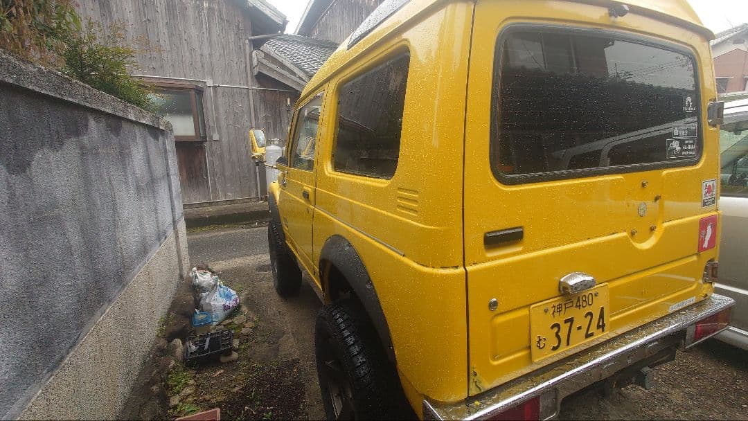 スズキジムニーJA11(改)カトマンズⅡ仕様 実動部品取り丸車 乗って帰れます