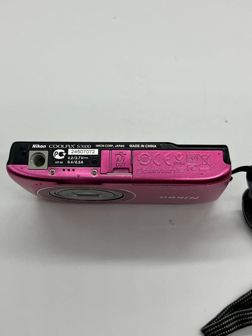 極美品 Nikon COOLPIX S3100 フレッシュピンク