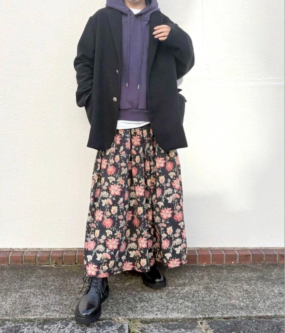 ジャーナルスタンダード ラックス ソイル フラワープリントギャザースカート