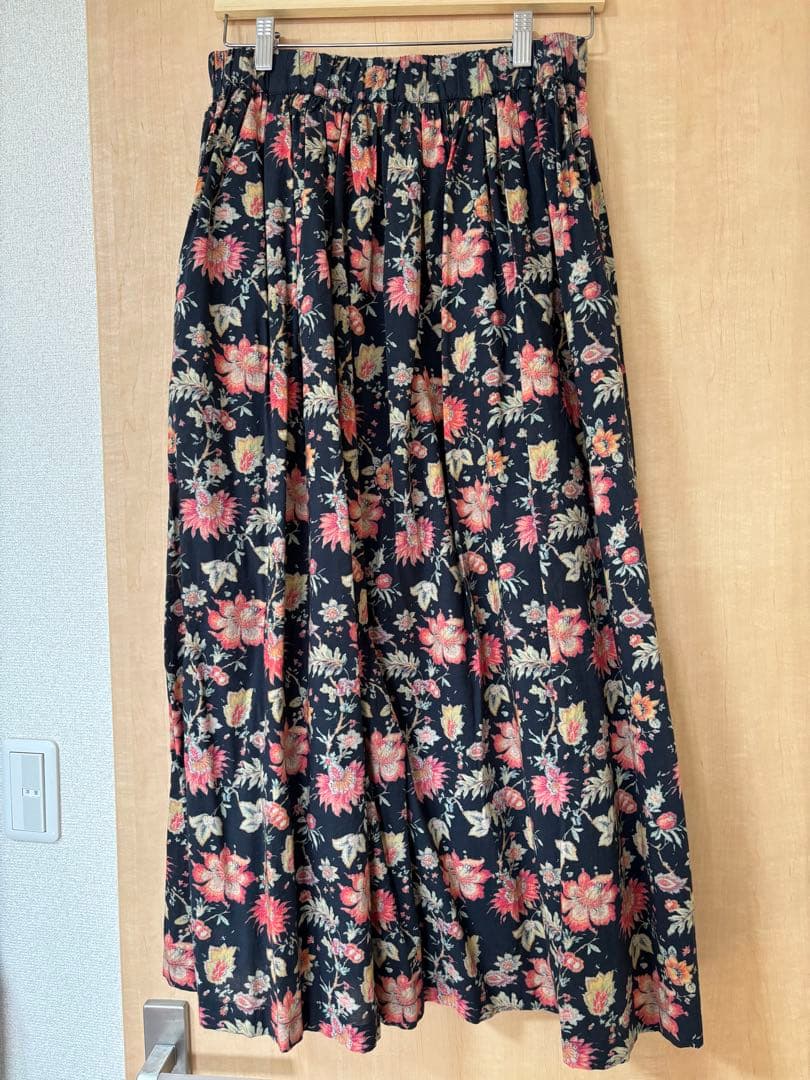 ジャーナルスタンダード ラックス ソイル フラワープリントギャザースカート