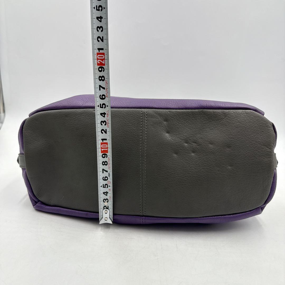 【未使用】CHARRIOL シャリオール ハンドバッグ パープル