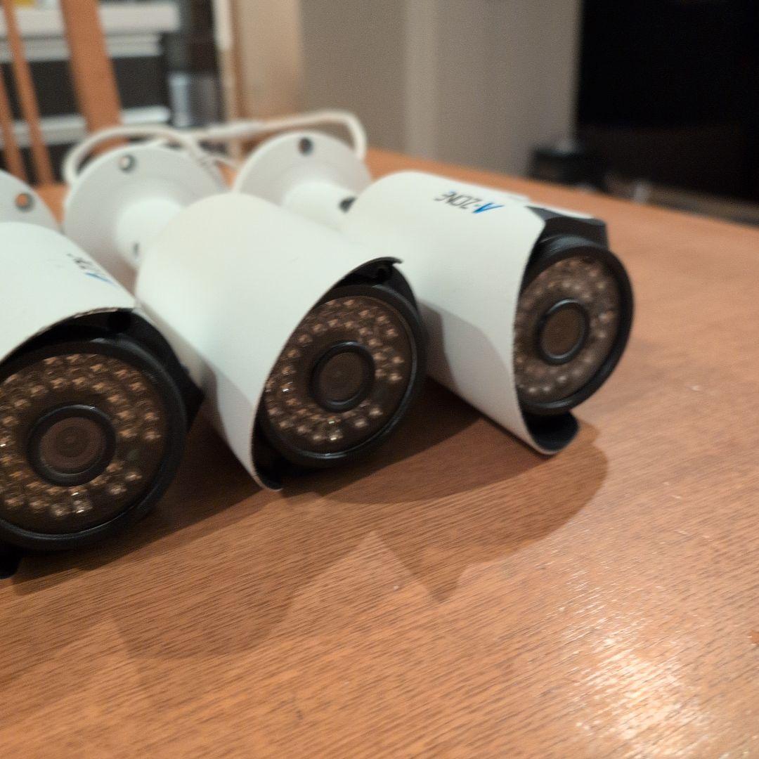 A-ZONE　防犯カメラ 7台　本体2台