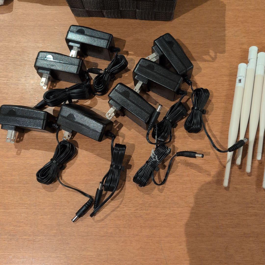 A-ZONE　防犯カメラ 7台　本体2台