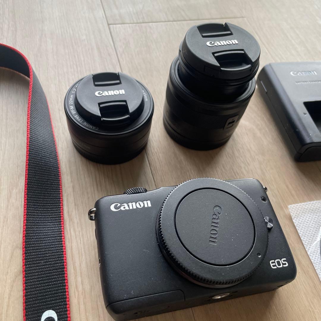 【美品】EOS M10 レンズ2種×SD128GB