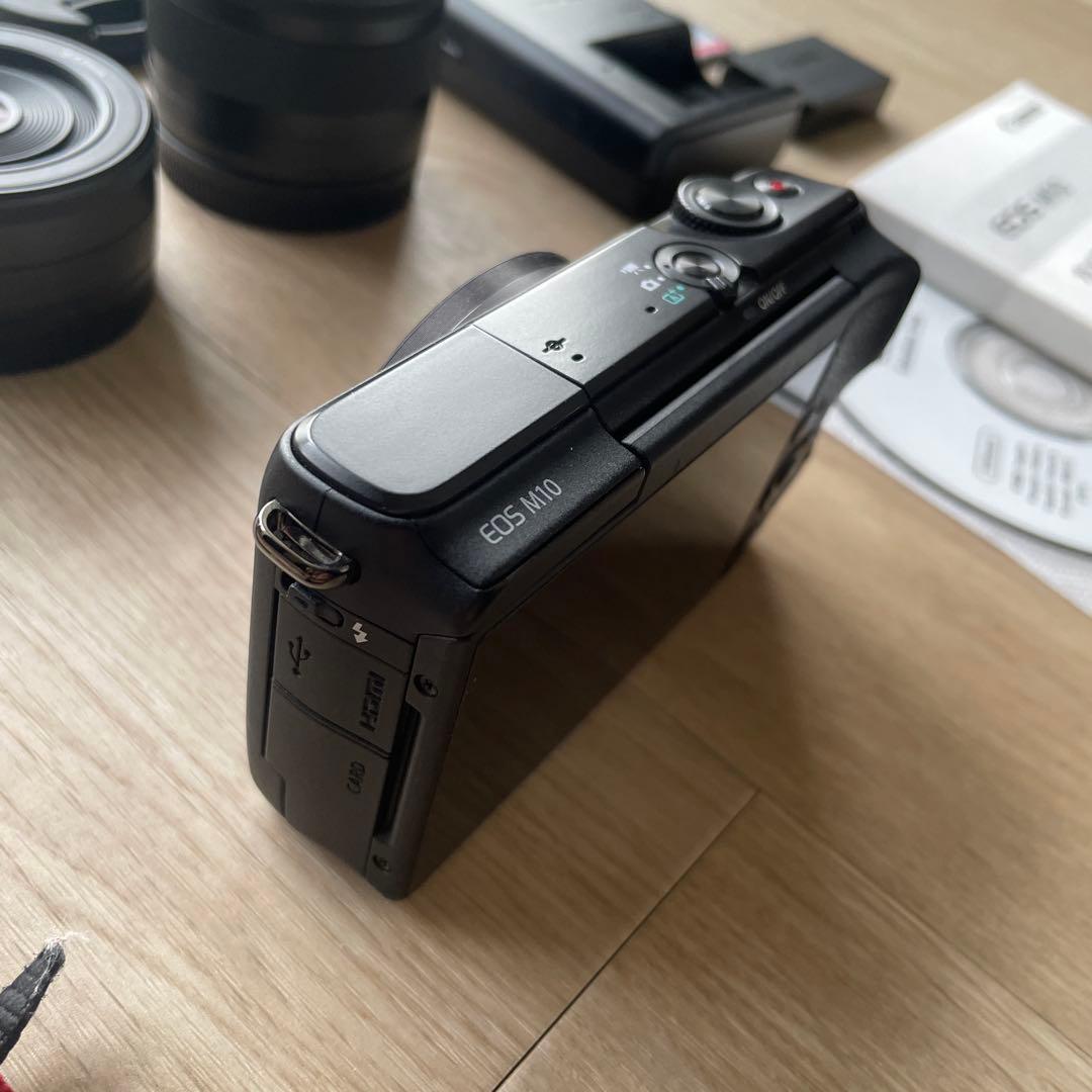 【美品】EOS M10 レンズ2種×SD128GB
