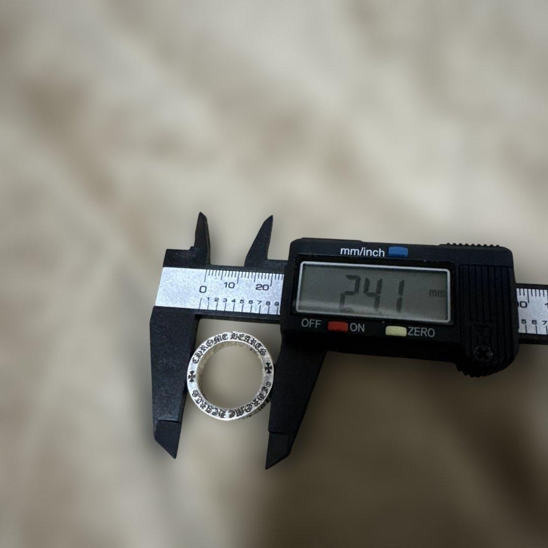 クロムハーツ スペーサーリング16.5号 925シルバー 文字彫刻2003