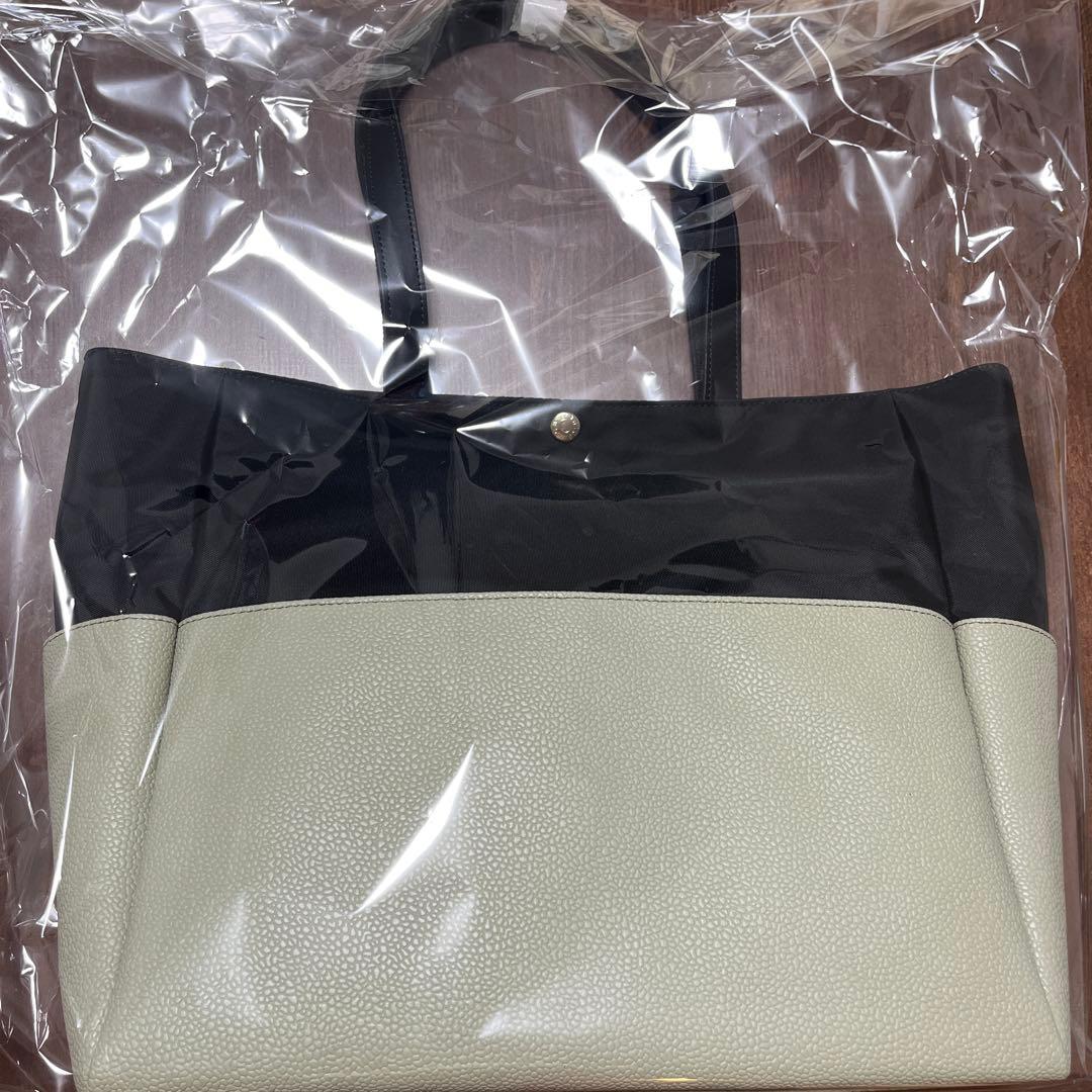 【新品】TOPKAPI マザーズバッグ バイカラー ビッグトートバッグ