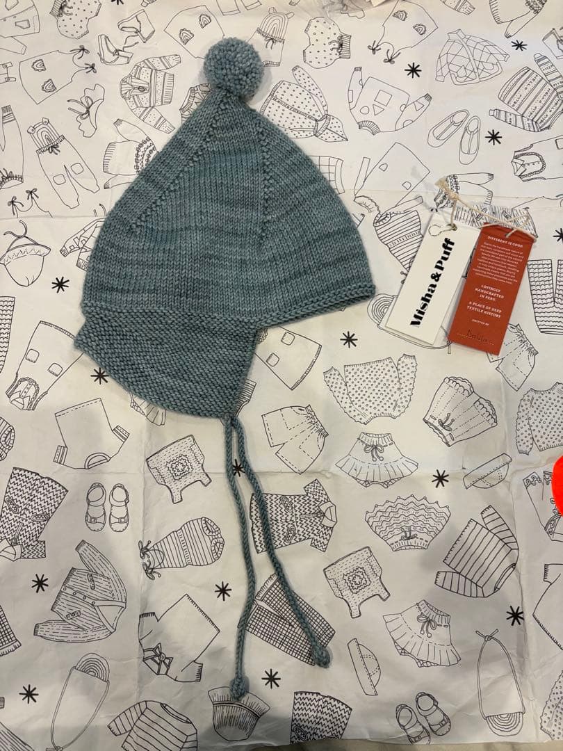 Misha & Puff ポインティ　水色