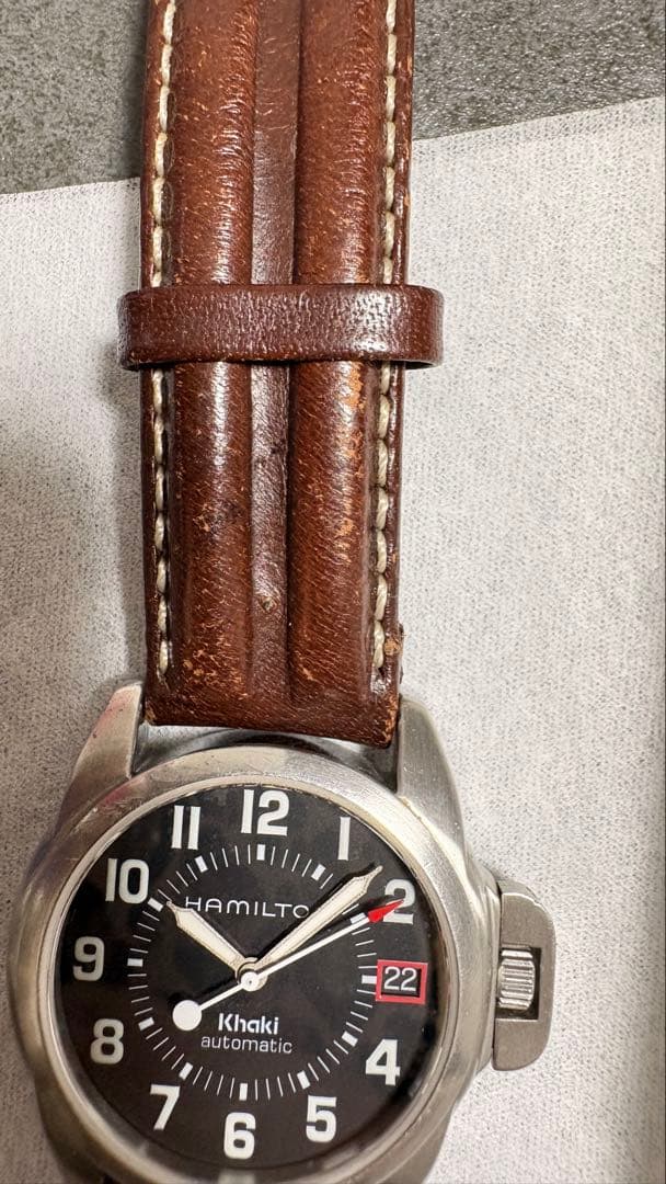 シャンクHamilton Khaki 自動巻き 時計